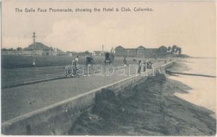 Colombo, The Galle Face Promenade, showing the Hotel & Club