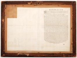 1575 Dordracum vulgo Dortt. Dordrecht holland kikötőváros látképe, színezett rézmetszet, papír, Geor...