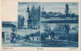 Poroszló, Graefl kastély, Vasút utca, Hangya szövetkezet