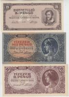 30db-os magyar és külföldi bankjegy tétel, közte jobb darabokkal T:vegyes
30pcs of various banknotes...