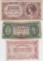 30db-os magyar és külföldi bankjegy tétel, közte jobb darabokkal T:vegyes
30pcs of various banknotes...