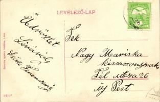 Léva, Városi szálloda, Kossuth tér; Schulz Ignácz kiadása / Kossuth Square, hotel