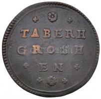 Felvidék 1593. Bányászbárca Cu "TABERH GROSH-EN / 1593" Csak 7-8 ismert példánya létezik. ...