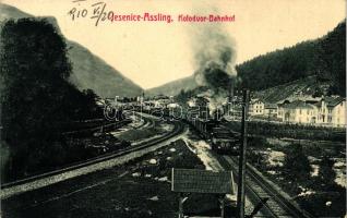 Jesenice, Assling; Kolodvor / Bahnhof / railway station