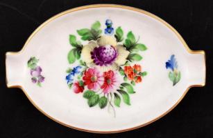 Herendi hamu tálka, kézzel festett, jelzett, hibátlan, 9×5 cm