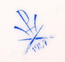 Herendi hamu tálka, kézzel festett, jelzett, hibátlan, 9×5 cm