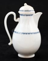 Máz alatti jelzett porcelán kiöntő, hibátlan, m:14cm