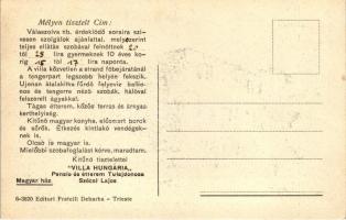 Grado, Villa Pensione Hungaria, tulajdonos Szécsi Lajos / Hungarian villa