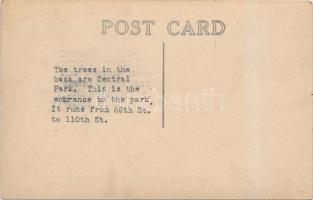 New York City, Columbus Circle, 8th Avenue Broadway and 59th Street, Central Park, trams