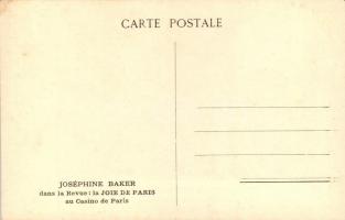 Josephine Baker, dans la Revue: la JOIE DE PARIS au Casino de Paris