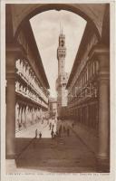 Firenze, Florence; Portici degli Uffizi / gate