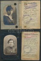 1919 Magyar Királyi Államvasutak, Félárú jegy váltására jogosító arcképes igazolvány hölgyek részére...