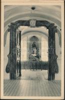 cca 1930-1940 Az Angolkisasszonyok "Sancta Maria" Nevelőintézete, leporelló 18 db képpel, ...