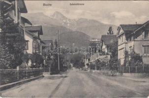 Buchs, Bahnhofstrasse / railway station street, hotel (EK)