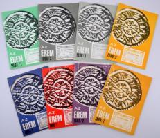 1985-1995. Az érem c. folyóirat 22db különböző száma