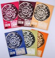 1985-1995. Az érem c. folyóirat 22db különböző száma