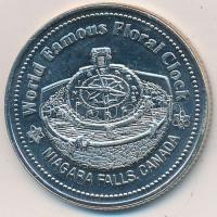 Kanada 1982. 1$ "Niagara-vízesés - Virágóra" zseton T:2
Canada 1982. 1 Trade Dollar "...