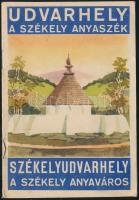 cca 1940 "Udvarhely, a székely anyaszék; Székelyudvarhely a székely anyaváros", fotókkal gazdagon illusztrált ismertető prospektus magyar és német nyelven