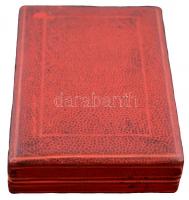 ~1960. "Nehézipar Kiváló Dolgozója" zománcozott, aranyozott fém kitüntetés miniatűrrel, ad...