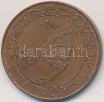 DN 10Ł Cu "Kalóz pénz" játékpénz T:2- ND 10 Pirate Pounds gaming token C:VF