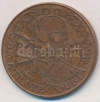 DN 10Ł Cu "Kalóz pénz" játékpénz T:2-
ND 10 Pirate Pounds gaming token C:VF