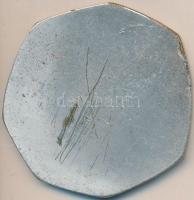 Kovács Dezső (1921-) "Magyar Testnevelési Főiskola" ezüstözött Br plakett (~71mm) T:2 hátl...