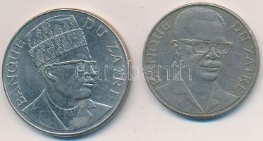 Zaire 1976. 10m Cu-Ni + 20m Cu-Ni T:2-,3
Zaire 1976. 10 Makuta Cu-Ni + 20 Makuta Cu-Ni C:VF,F