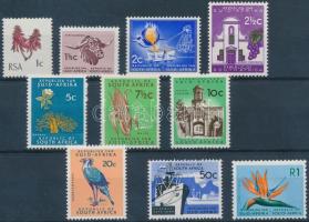 Definitive 10 stamps Forgalmi 10 érték