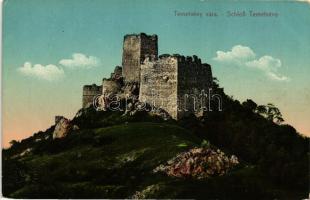 Temetvény, vár, Brück Gyula kiadása / castle (EK)