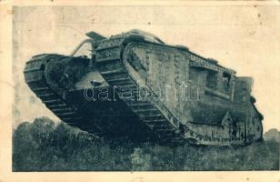 József főherceg erdélyi hadikiállítása a Margitszigeten; tank / Hungarian tank at a military exposition