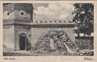 Félixfürdő, Park, Hőforrás - 2 db régi képeslap / 2 old postcards