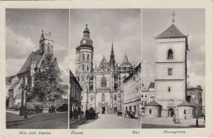 Kassa, Harangtorony, dóm, Róm. kat. kápolna / bell tower, dome, Roman Catholic chapel '1939 téli sport hét' So. Stpl