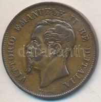 Olaszország 1861N 5c Br "II. Viktor Emanuel" T:2-
Italy 1861N 5 Centesimi Br "Vittori...