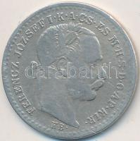 1870KB 10kr Ag "Váltó Pénz" T:2-,3