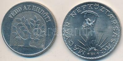 1978. 10Ft + 1984. 20Ft "Védd az erdőt" T:2