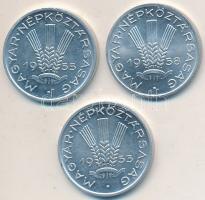 1953-1958. 20f Al (3x) T:1,1-