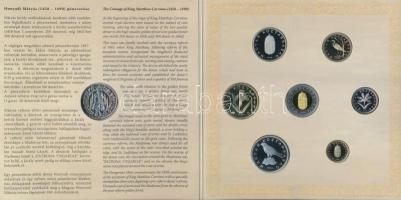 2008. 1Ft-100Ft 7klf db + Mátyás denár Ag fantáziaverete "Reneszánsz emlékév" dísztokos sz...