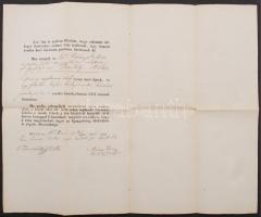 1846 Udvarhelyi Miklós (1790-1864) színész, énekes, rendező egy éves időtartamra szóló munkaszerződé...