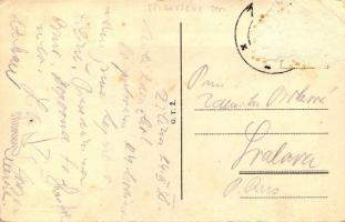 Sztrecsnó, Strecno; Kilátás a várra / view to the castle (Rb)