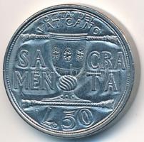 Vatikán 1993. 50L Cu-Ni II. János Pál T:1 Vartican 1993. 50 Lire Cu-Ni John Paul II C:UNC