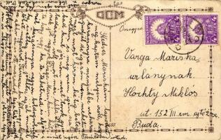 Venezia; Art Deco Italian art postcard CCM Serie No. 2455 s: A. Bertiglia