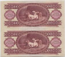 1975. 100Ft (2x) sorszámkövetők T:I,I-