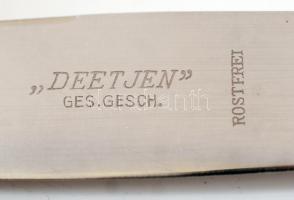 Ezüst (Ag.) 6 személyes evőeszköz készlet, jelzett (Dianás cca 1900), mesterjeggyel, eredeti dobozza...