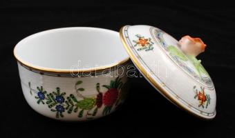 Herendi Fleurs des Indes mintás 4 személyes teáskészlet, kézzel festett, jelzett, hibátlan/ Herend (...