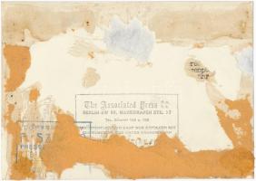 cca 1930 Színpadi varázslat, 17x12 cm