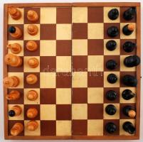 Retró fa sakk, 31x16x5cm