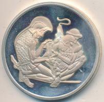 Kiss Nagy András (1930-1997) DN "Orvos sor / Fodor József" Ag emlékérem ÁPV tokban (16g/0....