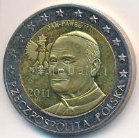 Lengyelország 2011. 2 Cu-Ni "II. János Pál" próbaveret T:2 (PP) ujjlenyomat,felületi karc...