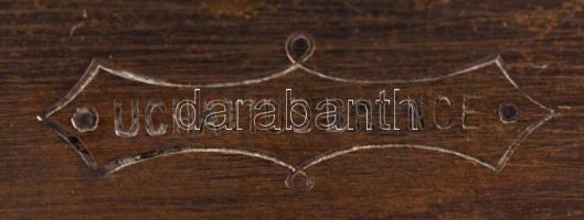 Bronze és Uchatius Bronce kiskések, jelzettek, gyönygyház nyéllel, 14cm