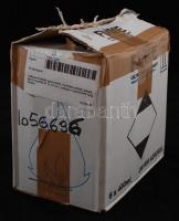 Lalique kristály gyűrűtartó, formába öntött, jelzett, apró csorbával, m:10 cm / Lalique crystal bird...